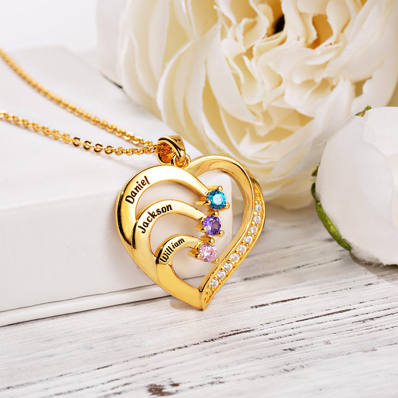 Colar Meu  Amor é Eterno Personalizável - Em prata s925 - Com nomes gravados a Laser