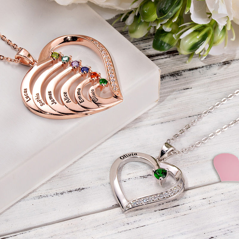 Colar Meu  Amor é Eterno Personalizável - Em prata s925 - Com nomes gravados a Laser