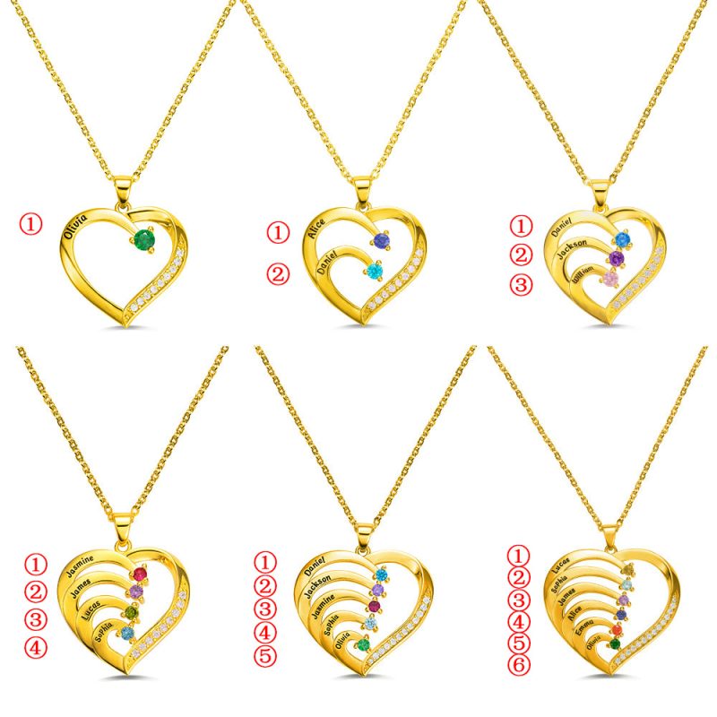 Colar Meu  Amor é Eterno Personalizável - Em prata s925 - Com nomes gravados a Laser