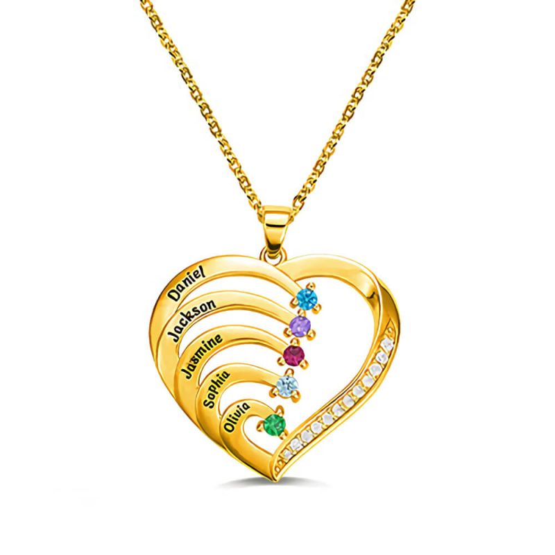 Colar Meu  Amor é Eterno Personalizável - Em prata s925 - Com nomes gravados a Laser