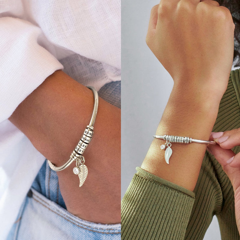 Pulseira Amor de Família Personalizável - Em Aço Inoxidável